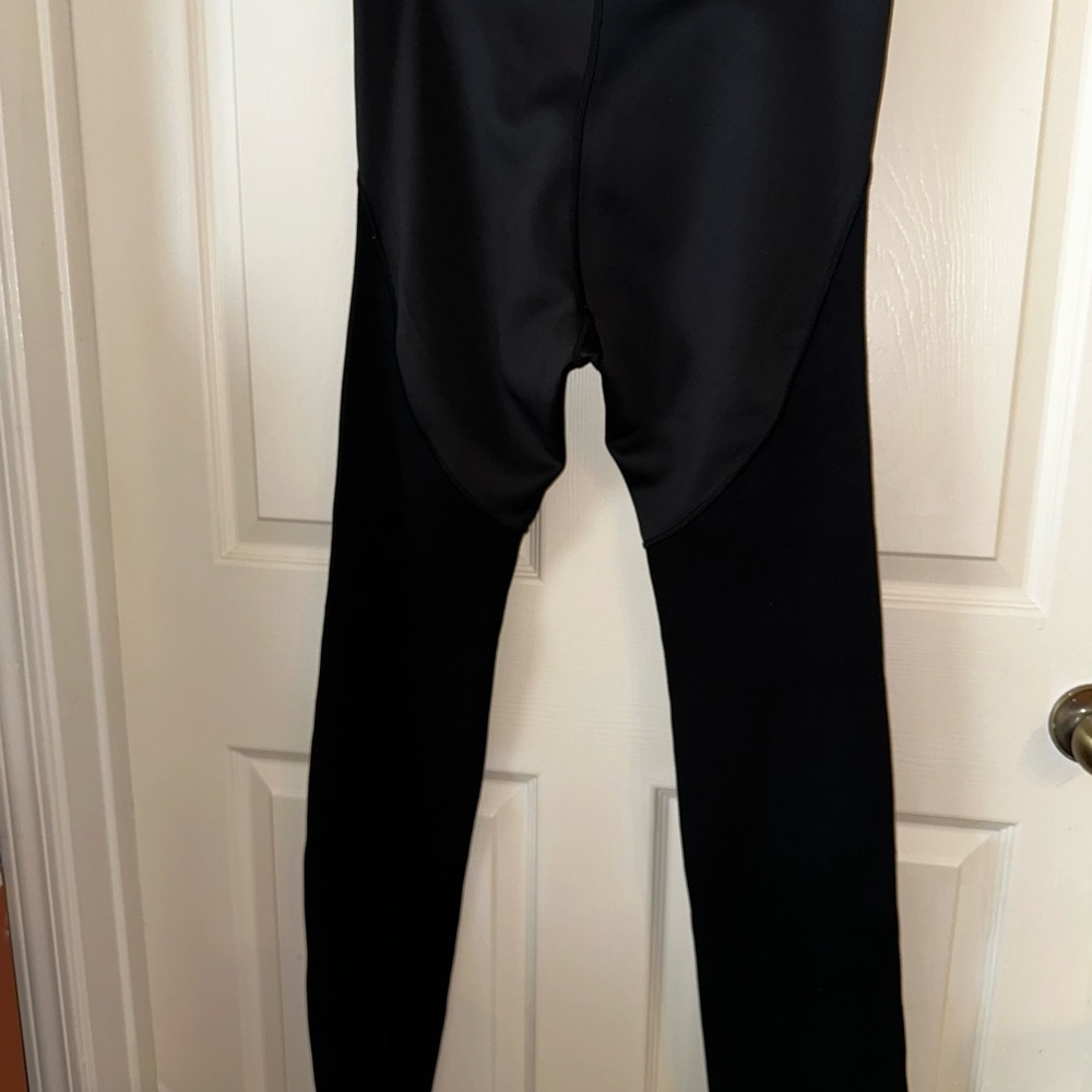 Adidas by Stella McCartney Black athletic pants L Gym activewear designer - Picture 10 of 13